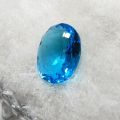 Original Swiss Blue Topaz (Indian Topaz) 32.50 crt ± 1crt Gemstone For Men,,Ring ,Bracelet,Pendant. 