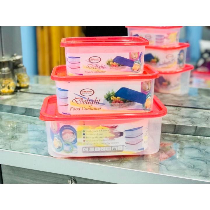 Container - Food Container - Bowl - Storage Bowl Transparent Plastic ...