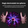 PACKIFY - USB Touch Sensitive Plasma Ball Electrostatic Sphere Light Crystal Lamp - USB Powered Magic Static Electricity Ball Lamp for Parties, Home Decorations, Birthday Gifts & Science Teaching. 