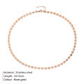 Killer Bzzo eManco Gold Color Stainless Steel Choker Necklace Women Korean Aesthetic Necklaces for Women Best Friend Necklace Jewelry. 