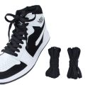 Flat Sneaker laces highy guffed for your Shoes | Flat Shoe laces for your premium Sneakers | White abd Black Shoe Laces. 