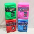 MOONIMART - Kids ATM-Machine Money Saving Machine Kids - Cute Cartoon Plastic ATM Money Box For Kids - Money Safe ATM. 