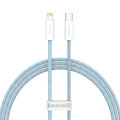 Baseus USB C to Lightning Cable,  20W PD Fast Charging Braided Data Cable Compatible with all iPhone Devices. 