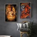 Classic Movie Posters Lost Ark Raiders Canvas Poster Retro Home Wall Art Wall Stickers Cafe Bar Decoration Pictures Frameless. 