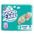 GoodCare Diaper  Size 2 (3-6kg) 96 pcs Jumbo Pack. 