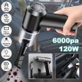 Handy Vacuum Cleaner for Home Use Cupboard Drawer Sofa Cleaning - Wireless Car Vacuum 2 in 1 with LED - USB Rechargeable Cordless Lightweight Dust Buster. 
