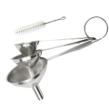 Premium Quailty Stainless Steel Funnel for Perfume Making & Refill – Set of 3: kitchen use / Perfume Making. 