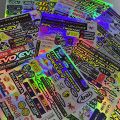 Reflective Holographic Helmet Stickers Set For AGV KYT EVO SHOEI NHK ARAI LS2. 