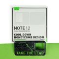 100% Original Infinix Note 12 (8/128) Back Cover Case & Screen Protector Glass Box Pack. 