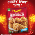 falak crispy fried chicken 75g. 