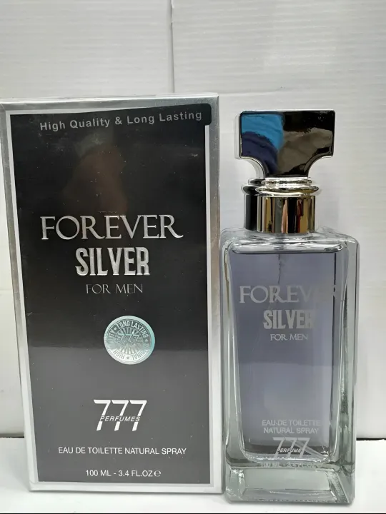 Forever Silver For Men 777 Perfumes for men 100ml