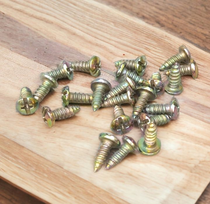 50/100PCS - 10 Number 1/2" inch Self Tapping Screws 0.5 inch 10 No 1/2 inch Screw