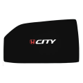 High Quality Honda City 2021-2023 Car Window shades | Sun shades fabric | Car black sun shades window with logo. 