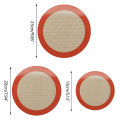 Non Stick Round Silicone Baking Mat Heat Resistant Cake Pan Liner Baking Sheet. 