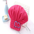 Sandmdm Microfibre Quick Hair Drying Bath Spa Bowknot Wrap Towel Hat Cap for Bath Bathroom Accessories Shower Cap Women Hair head cover. 