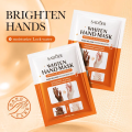 SADOER Pack of 2 Vitamin C Skin Care Dark Skin Lightening & Whitening Moisturizing Hand & Foot Mask Moisture Soft Hyaluronic Acid Dark Knuckle Hand & Foot Mask 35g SD09853/SD10026. 