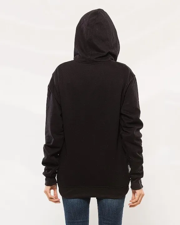 Black%20Fleece%20Zipper%20Hoodie%20For%20Women%20-%20Image%204