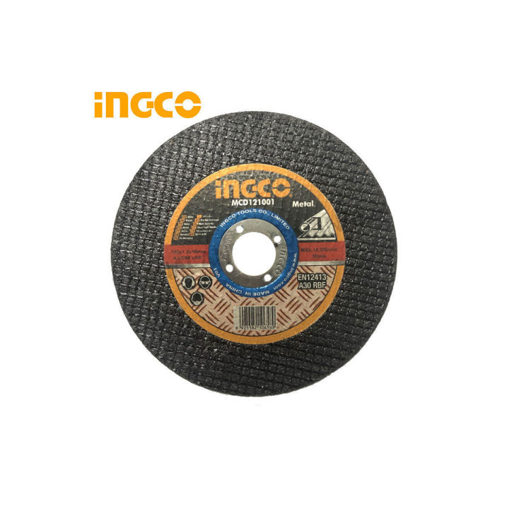 Ingco Original High Efficient A30 RBF Metal Grinding Disc 4" for Angle Grinder