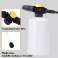 Foam Lance for Dextro 750ml Snow Foam Cannon Dispenser Bottle with Adjustable Sprayer and Foam Adjusting Knob for some Pressure Washers of DAEWOO, Total, Ingco, New Samco, Black n Decker PW1600, CVS, CPT, Lutian, Ancor, Jasco, Crown, Wika, Hitachi, etc.. 