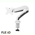 Flexo Single LED Adjustable Monitor Arm Stand | Desk Mount Compatible with 13" to 27" LED Displays, Supports 360° Rotation. 