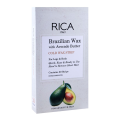 Rica Brazilian Wax, With Avocado Butter, Legs & Body Cold Wax Strip, 20-Pack, For Sensitive Skin. 