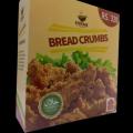 Bread Crumbs 150g. Bread crumbs consist of crumbled bread of various dryness. The dry crumb (toasted) is typically available canned in finely ground particles that are used as toppings on foods.. 