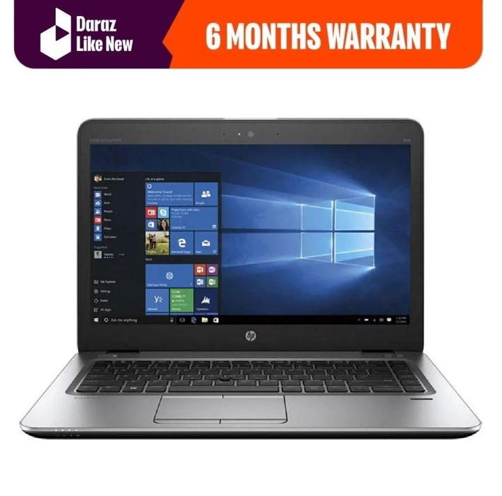 HP EliteBook 840 G4 Core i5 7th Gen/16GB RAM /256GB SSD/500GB HDD/14'' Screen (Windows 11 Licensed) FREE LAPTOP BAG - Daraz like new laptops