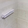 5-Line Retractable Clothesline Wall Mounted Laundry Laundry Washing Line Dryer Drying Line. 