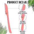 Feather Flamingo Eyebrows Razor for Face (3 Razors), Facial & Body shaving | 3-Piece Facial Touch-up Razor | Flamingo Facial Razors, Eyebrows & Body Hair Removal | Facial Razors for Body, Face, Eyebrows Tinkle Hair Removal For Ladies, Women, Girls, Female. 