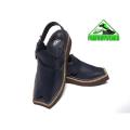 Kaptan Chappal with tyre sole in Navy Blue Color. 