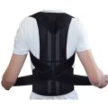 2021 Black Posture Corrector Scoliosis Back Brace Spine Corset Belt Men Shoulder Therapy Support Poor Posture Correction Belt. 