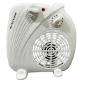 Fan Heater - SECO Fan Heater - Electric Fan Heater - SECO G.M Climax Fan Heater - Electric Heater Dual Thermal Control - 2 Heating Power 600W \1200W - Cool \ Warm \ Hot Wind For Selection. 