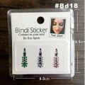 Temporary Rhinestone Bindi Easy Use Gem Sticker And Body Jewelry Tattoo. 