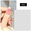 Hello Kitty nail stickers cute star Kitty cat nail decals small accessories. 