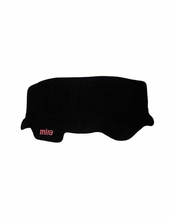 Car Dashboard Cover Carpet For Daihatsu Mira Eis - Black