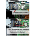 M.2 Wifi Adapter M.2 Wifi to Nvme SSD Adapter PCIe4.0 to M2 NGFF Key A+E Wifi Card Raiser for WiFi/WWAN/LTE Module. 