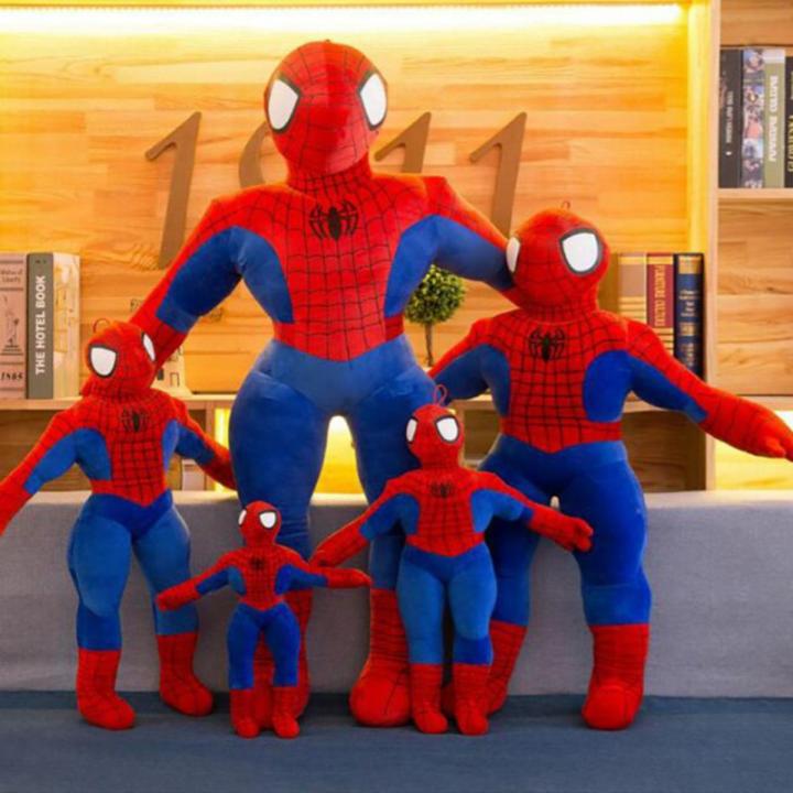 Large spiderman plush toy on sale