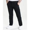 Black Cotton Men's Chino Slim Fit. 