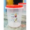 10L Storage Container with Lid for Rice, Flour, Cereals, Multipurpose Kitchen Storage Bucket. 