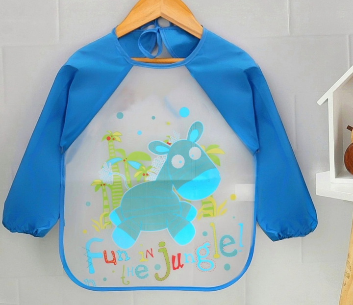 Baby%20Bibs%20Waterproof%20Baby%20Bibs%20Waterproof%20Appron%20Baby%20Aprons%20With%20Sleeve%20Bibs%20For%20Baby%20Boy%20Waterproof%20Bibs%20For%20Baby%20Girl%20Apron%20For%20Kids%20-%20MultiColor%20-%201Pc%20-%20Image%205