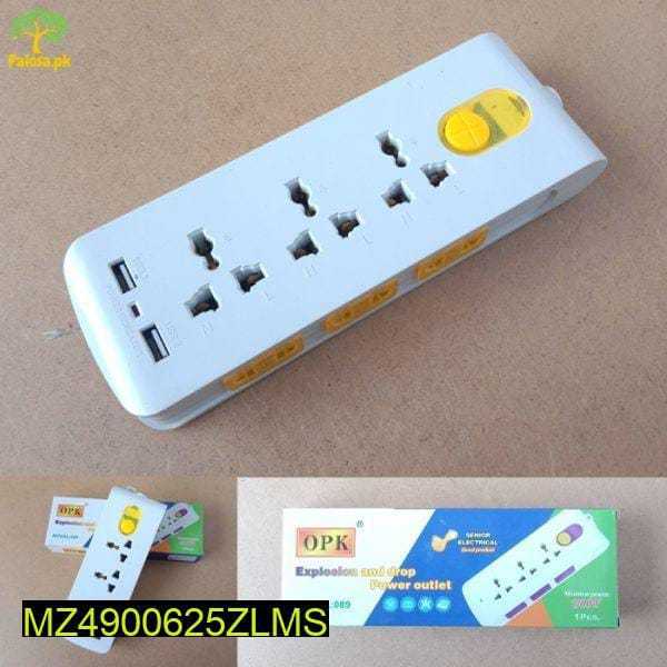 2 Usb Ports And 9 Sockets Power Electric Multipurpose Extension Board