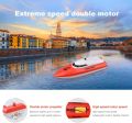 STOTOY RC Boats for Adults & Kids,Toys for 6+ Year Old Boys & Girls,2.4G HZ Electric Mini Remote Control Racing Boats for Pools & Lakes,Outdoor Radio Control Simulation Motor Boat (ONLY Work in Water). 