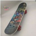 Spider Man Skateboards Pure Wood Skate Board with Special Wheels for Adult Large 23" length. 