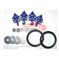 JDM Bumper Quick Release Spike Blue. 