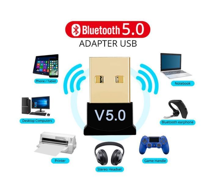 USB 5.0 Bluetooth Adapter Dual Mode CSR 5.0 USB 2.0/3.0 for Computer, Laptop, Andriod Mobile / LED, Headset etc.