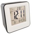 Digital LCD Alarm Clock with Light Sensor Table-Clock with Clap Tap Sensor Timepiece Date and Temperature Backlight Night Snooze  For Bedrooms Bedside Kids Adults Home Decoration for Living Room. 