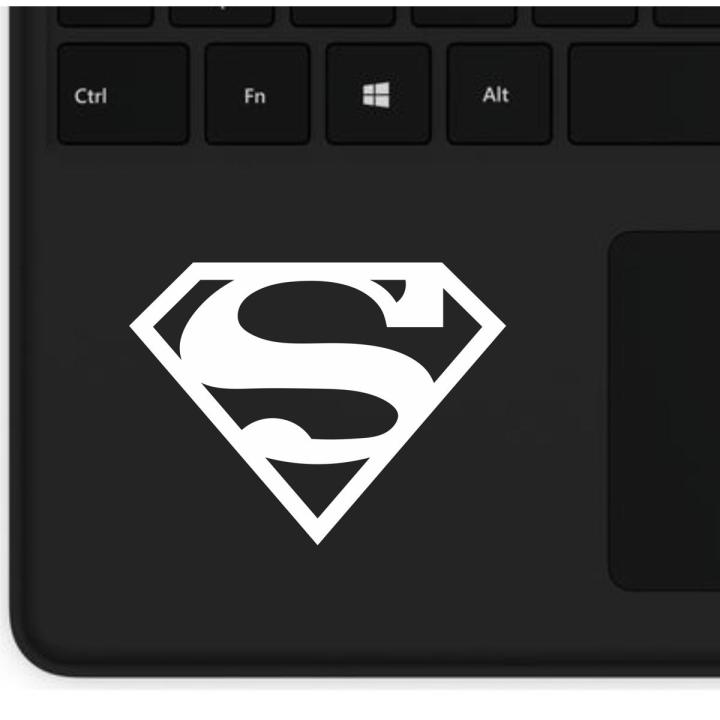 Superman Logo Laptop Sticker, Car Stickers, Bike Stickers, Wall Stickers High Quality Vinyl Stickers