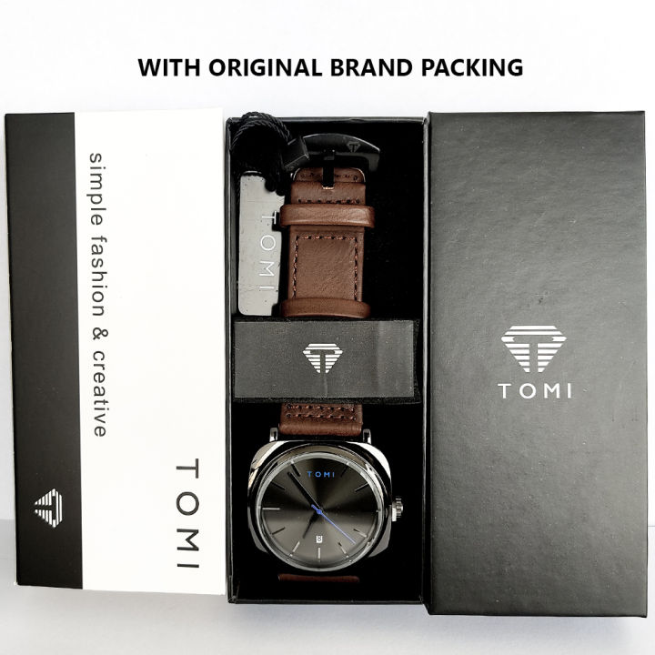 TOMI%20Watch%20for%20Men%20Leather%20Strap%20Quartz%20Watch%20Business%20Casual%20Style%20Multiple%20Colors%20Model%20T084%20-%20Image%204