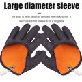[HOT] Breathable Fishing Glove Fish Equipment Fishing Gloves Magnetic Anti-Slip Fisherman Catching Fish Glove Left Right Hand. 