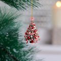 Christmas Tree Pendant Southeast Asian Delight Acrylic Christmas Tree Ornaments Festive Balls Candy Canes Stars Perfect for Window Wall Car Home Decor Gifts Gift Box Design Hanging Ornament. 